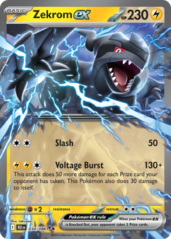 Zekrom ex #34 Black Bolt