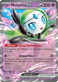 Meloetta ex #44 Black Bolt