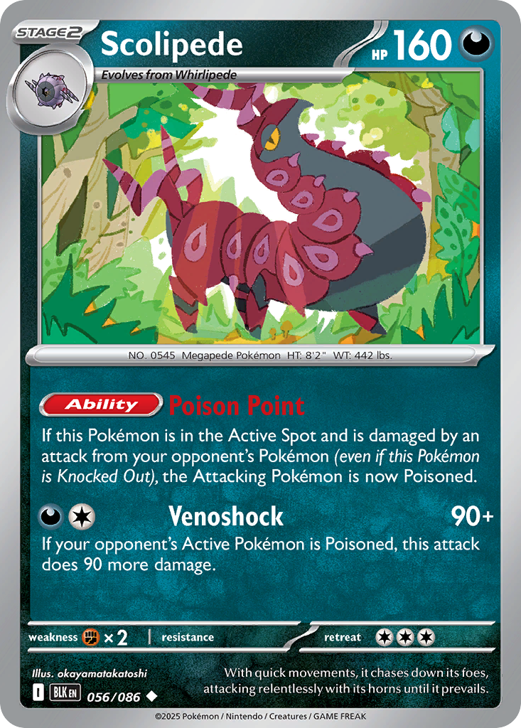 Scolipede #56 Black Bolt