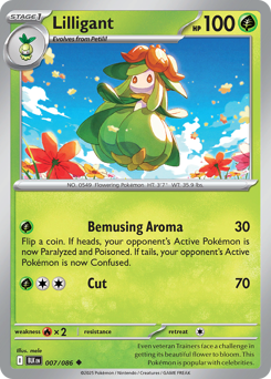 Lilligant #7 Black Bolt
