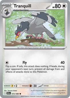 Tranquill Black Bolt #72