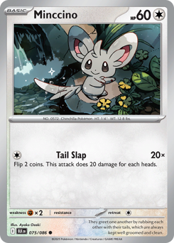 Minccino #75 Black Bolt