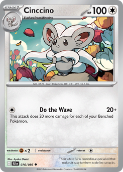 Cinccino #76 Black Bolt