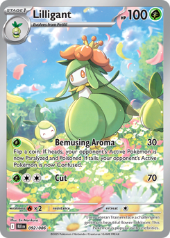 Lilligant #92 Black Bolt