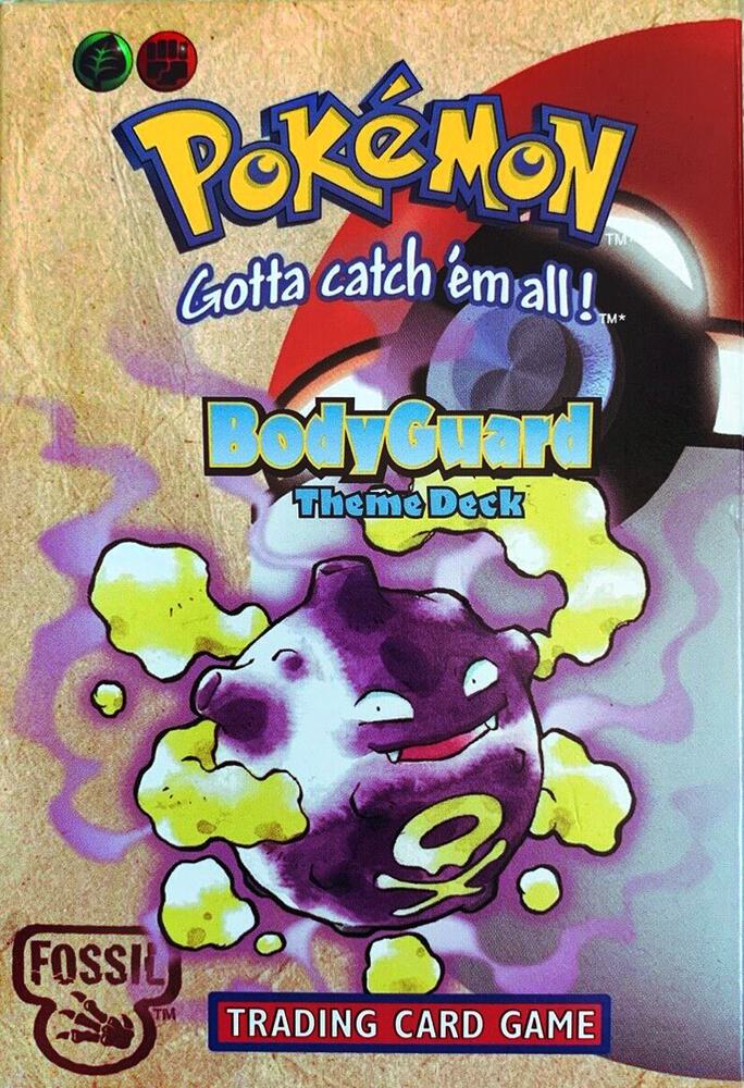 Fossil Theme Deck - "BodyGuard" sealed Pokémon TCG product