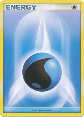 Water Energy (2007-2008 League Promo) sealed Pokémon TCG product