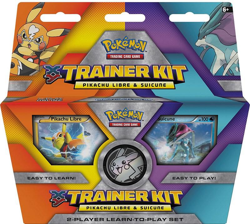 XY Trainer Kit: Pikachu Libre & Suicune sealed Pokémon TCG product