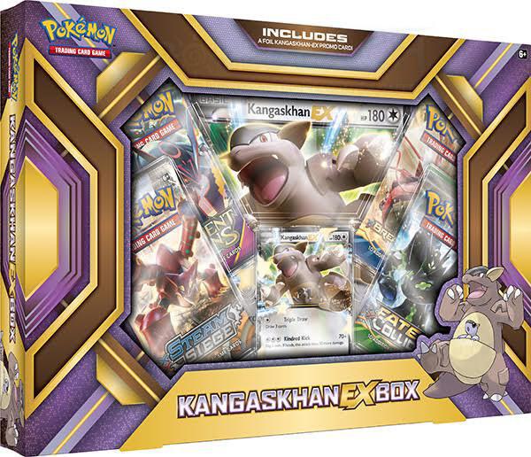 Kangaskhan EX Box sealed Pokémon TCG product