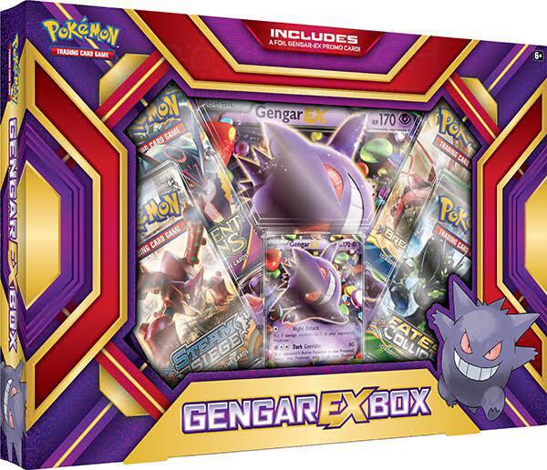 Gengar EX Box sealed Pokémon TCG product