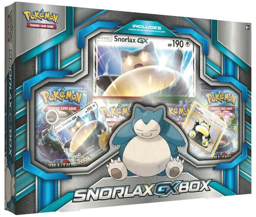 Snorlax GX Box sealed Pokémon TCG product