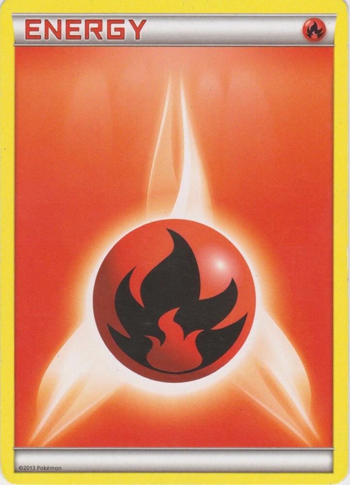 Fire Energy (2013 Unnumbered) sealed Pokémon TCG product