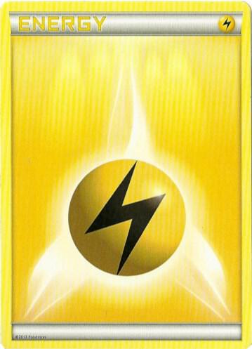 Lightning Energy (2013 Unnumbered) sealed Pokémon TCG product