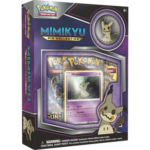 Mimikyu Pin Collection sealed Pokémon TCG product