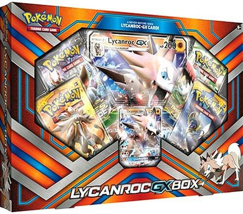 Lycanroc GX Box sealed Pokémon TCG product