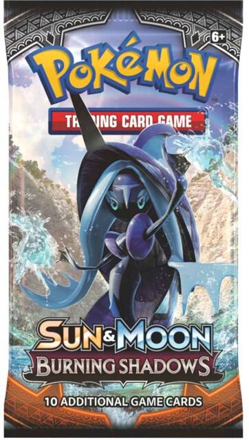 Burning Shadows Booster Pack sealed Pokémon TCG product