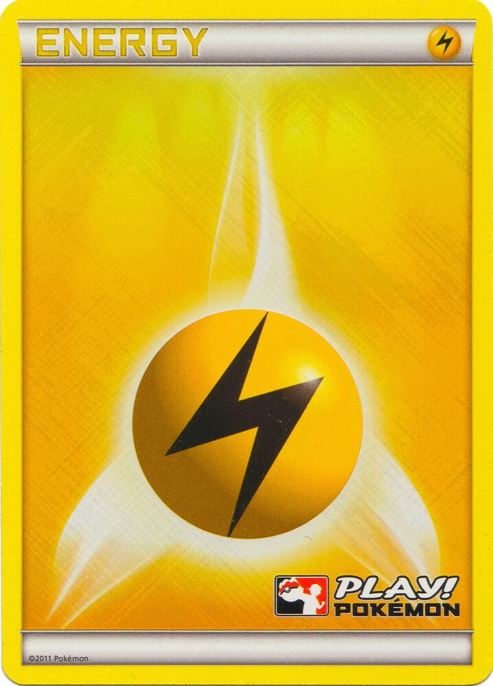 Lightning Energy (2011 Play! Pokemon) sealed Pokémon TCG product