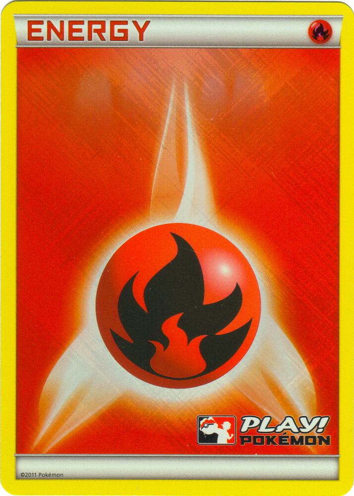 Fire Energy (2011 Play! Pokemon) sealed Pokémon TCG product