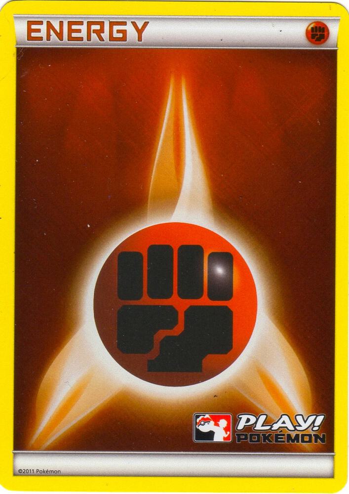 Fighting Energy (2011 Play! Pokemon) sealed Pokémon TCG product