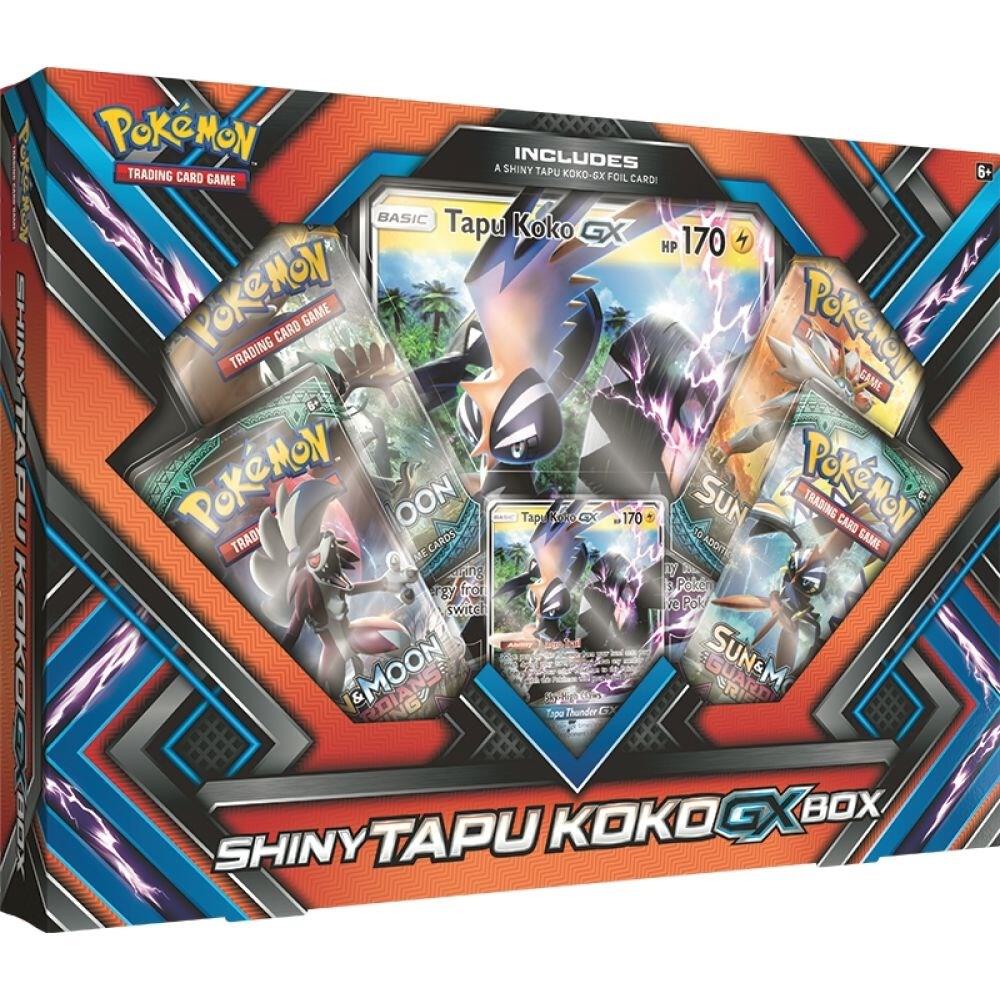 Shiny Tapu Koko GX Box sealed Pokémon TCG product