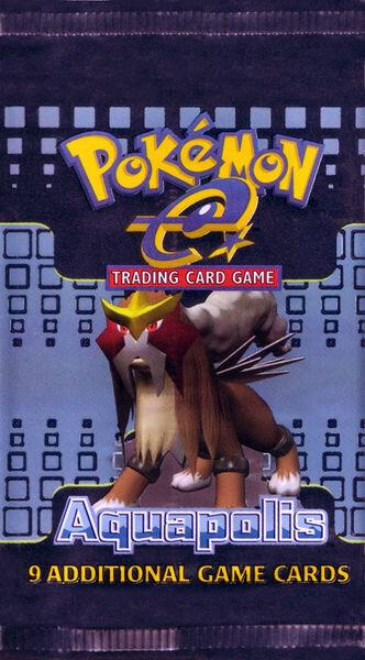 Aquapolis Booster Pack sealed Pokémon TCG product