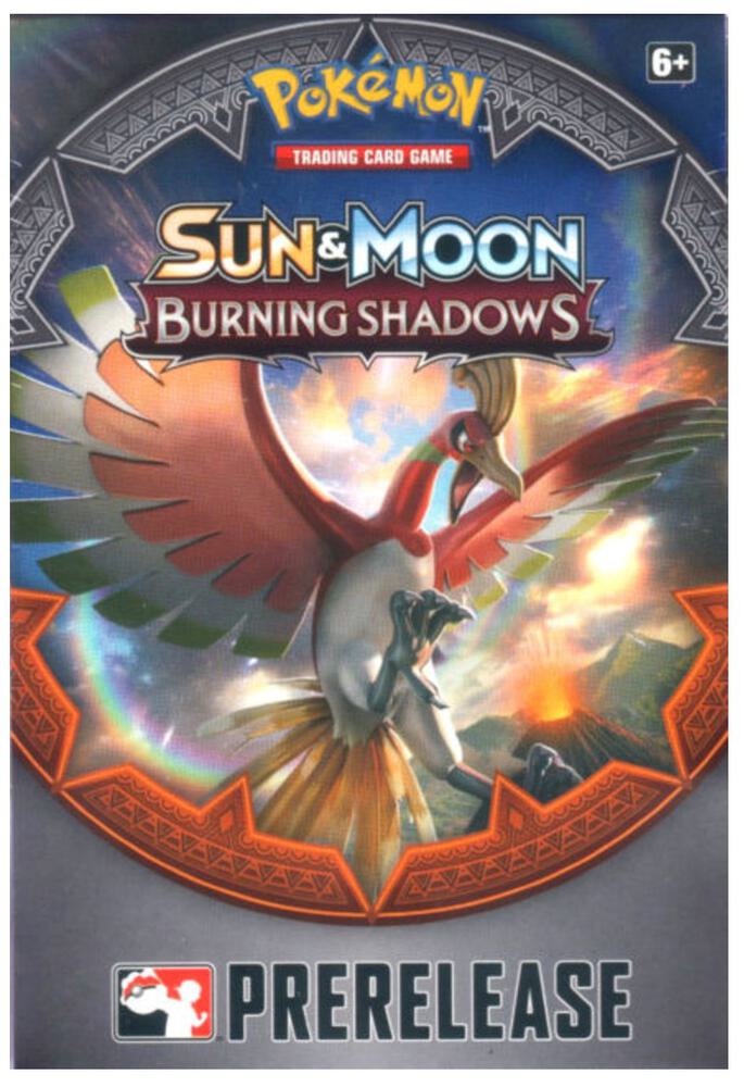 Burning Shadows Prerelease Kit sealed Pokémon TCG product