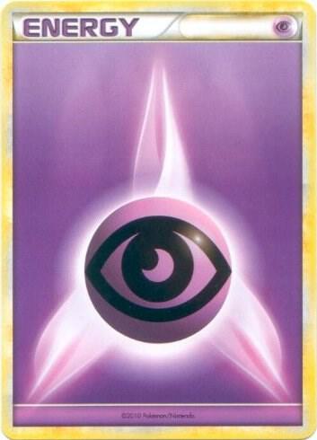 Psychic Energy (2010 Unnumbered HGSS Style Non-Holo) sealed Pokémon TCG product