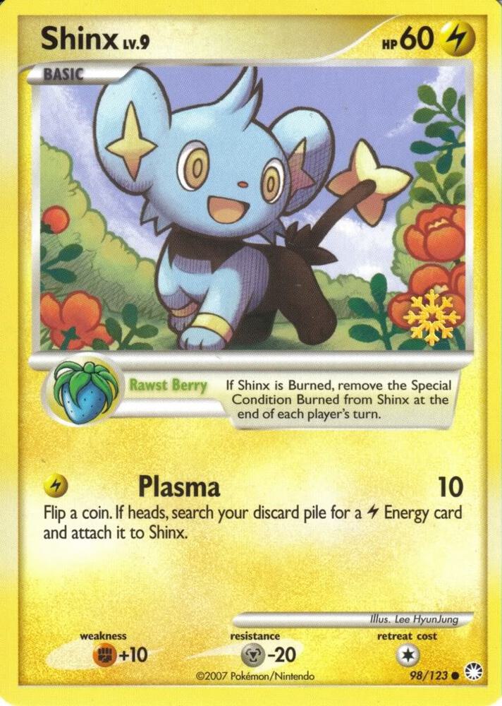 Shinx - 98/123 sealed Pokémon TCG product