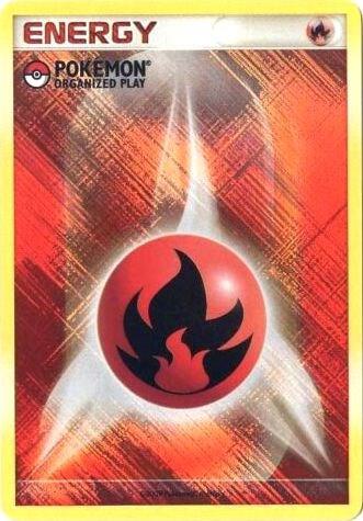 Fire Energy (2009 Unnumbered POP Promo) sealed Pokémon TCG product