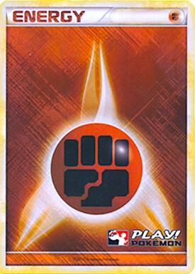 Fighting Energy (2010 Play! Pokemon) sealed Pokémon TCG product