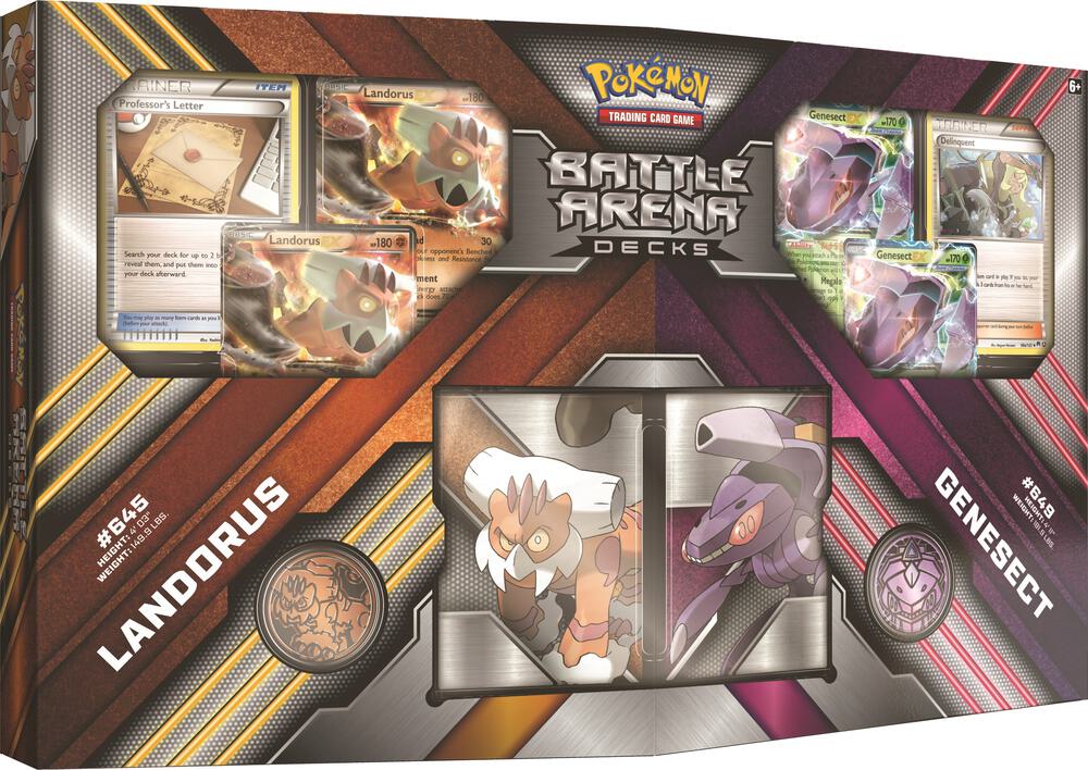 Battle Arena Decks: Landorus vs. Genesect sealed Pokémon TCG product