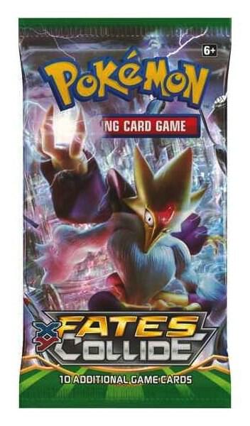 XY Fates Collide Booster Pack sealed Pokémon TCG product