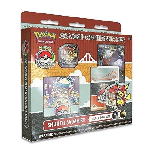 2016 World Championship Deck: Shunto Sadahiro (Black Dragon) sealed Pokémon TCG product