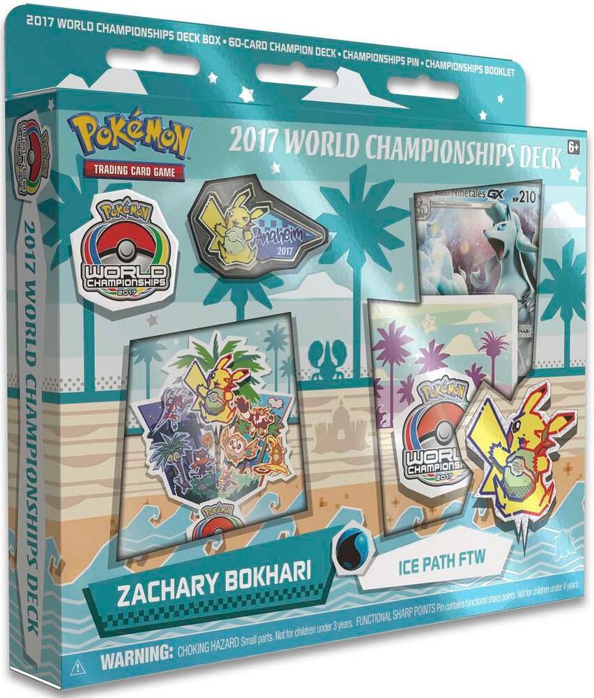 2017 World Championship Deck: Zachary Bokhari (Ice Path FTW) sealed Pokémon TCG product