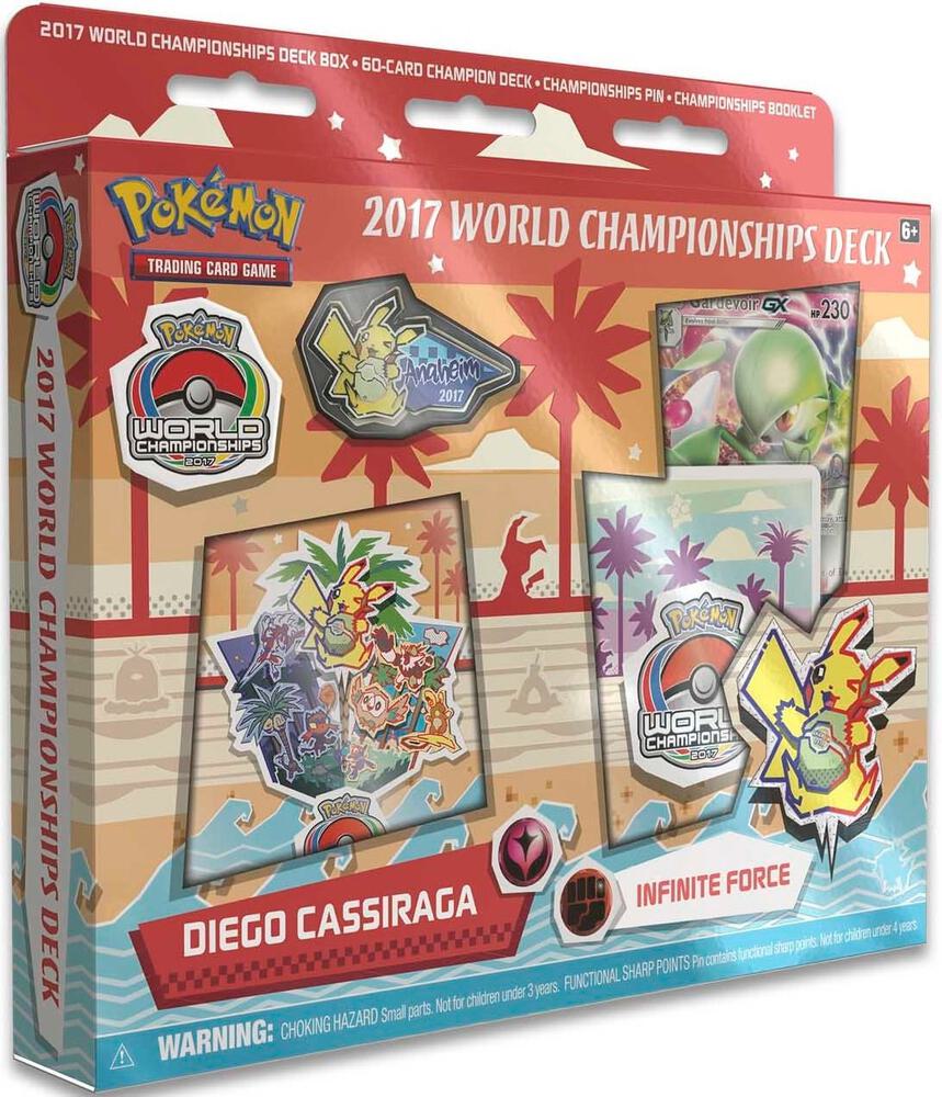2017 World Championship Deck: Diego Cassiraga (Infinite Force) sealed Pokémon TCG product
