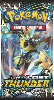 Lost Thunder Booster Pack sealed Pokémon TCG product