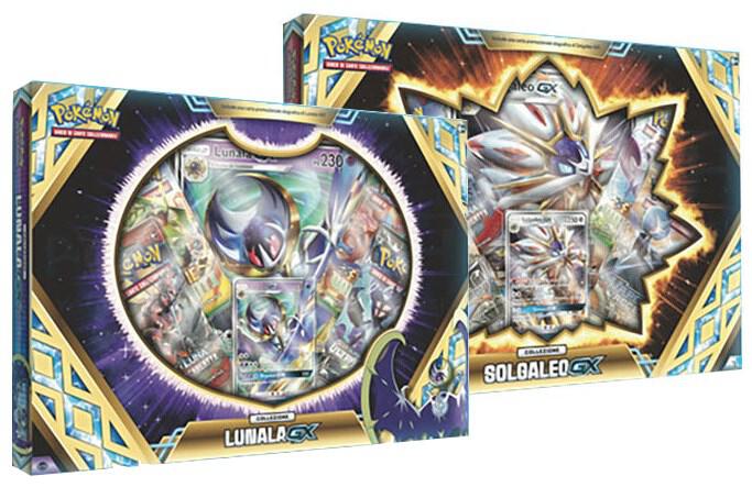 Solgaleo GX Box & Lunala GX Box sealed Pokémon TCG product