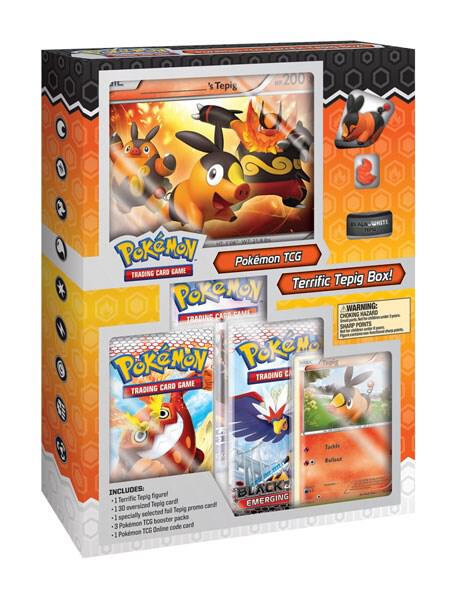 Starter Figure Boxes: Terrific Tepig Box sealed Pokémon TCG product