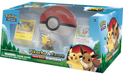 Pikachu & Eevee Poke Ball Collection sealed Pokémon TCG product