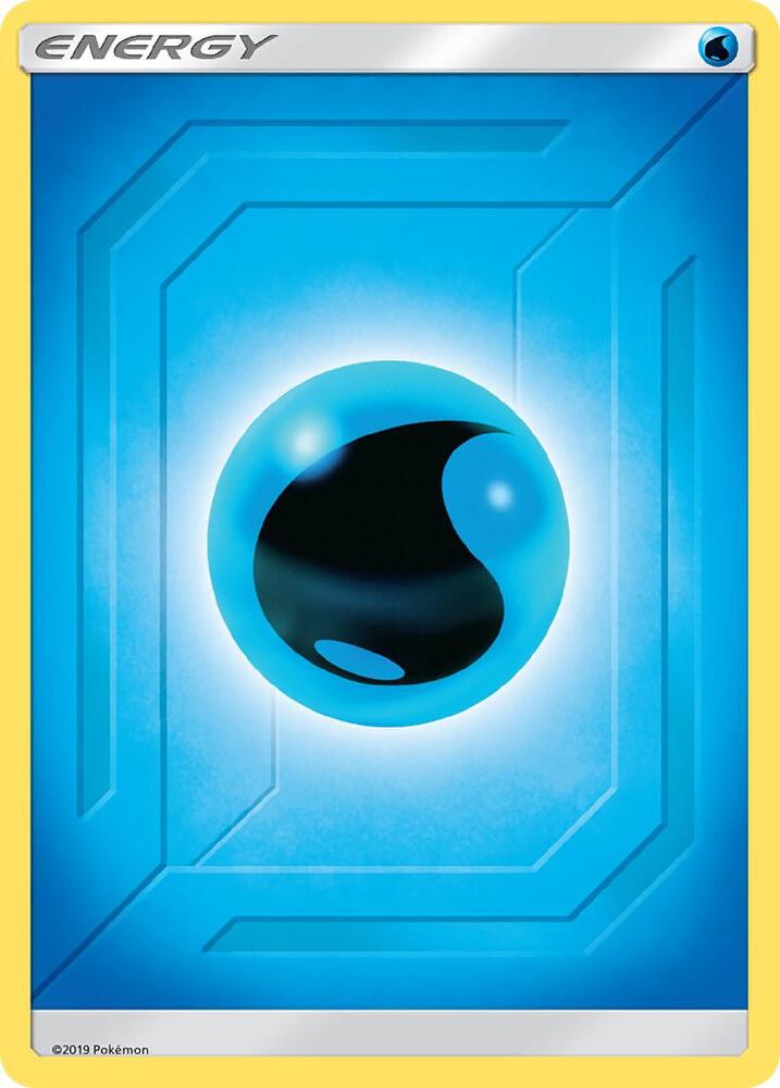 Water Energy (2019 Unnumbered) sealed Pokémon TCG product