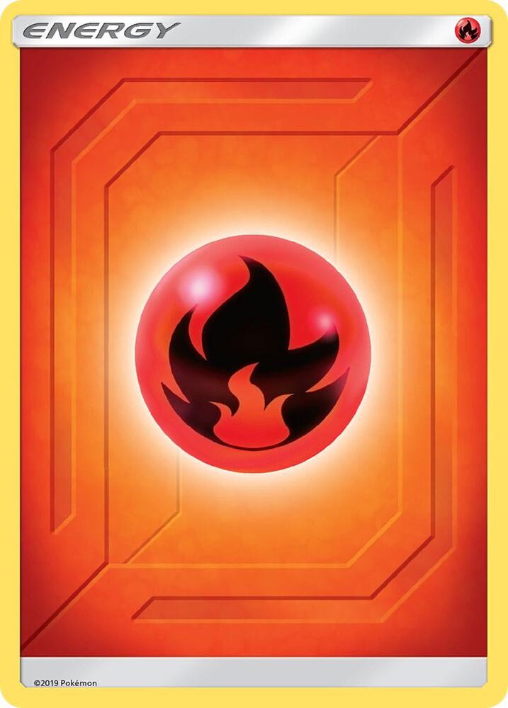 Fire Energy (2019 Unnumbered) sealed Pokémon TCG product