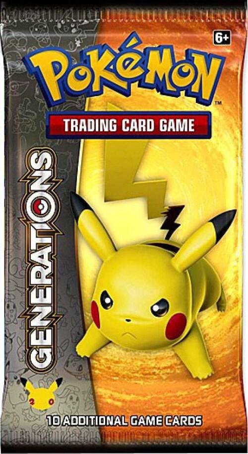 Generations Booster Pack sealed Pokémon TCG product