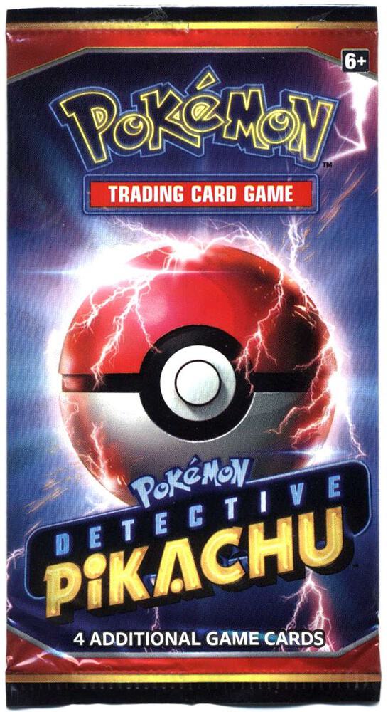 Detective Pikachu Booster Pack sealed Pokémon TCG product