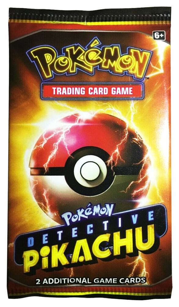 Detective Pikachu Special Promo Booster Pack sealed Pokémon TCG product