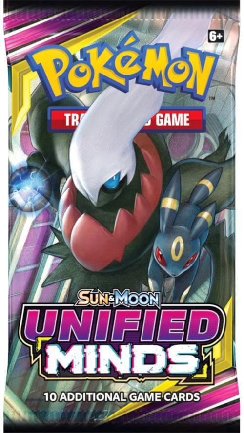 Unified Minds Booster Pack sealed Pokémon TCG product
