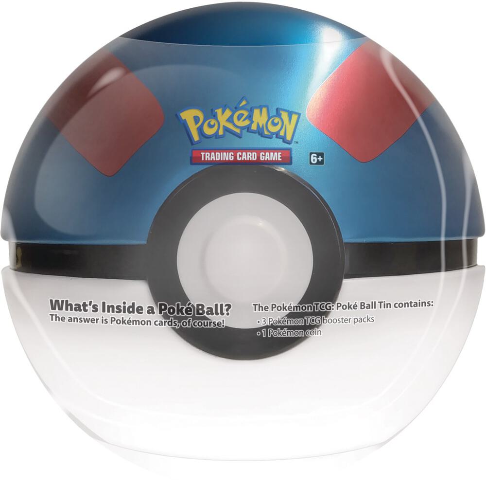 Pokemon - Poke Ball Tin - Great Ball sealed Pokémon TCG product