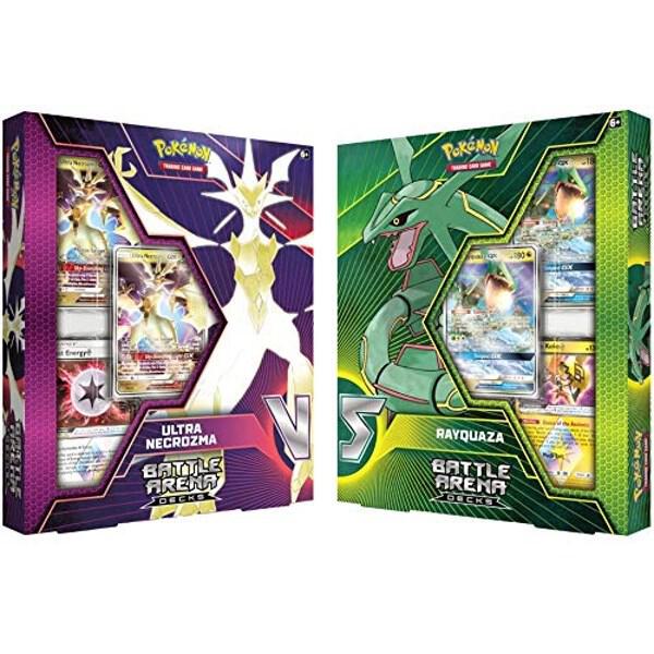 Battle Arena Deck: Ultra Necrozma GX & Rayquaza GX sealed Pokémon TCG product