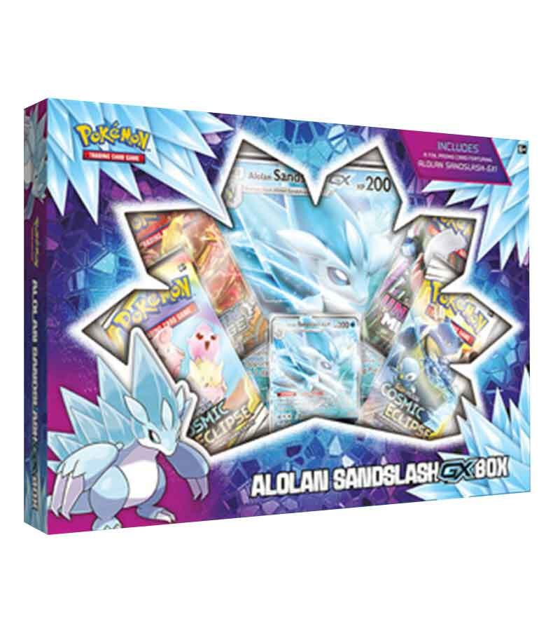 Alolan Sandslash GX Box sealed Pokémon TCG product