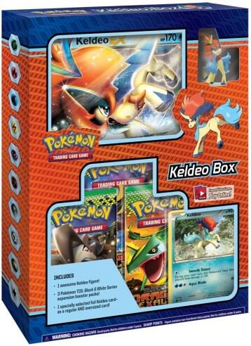 Keldeo Box sealed Pokémon TCG product