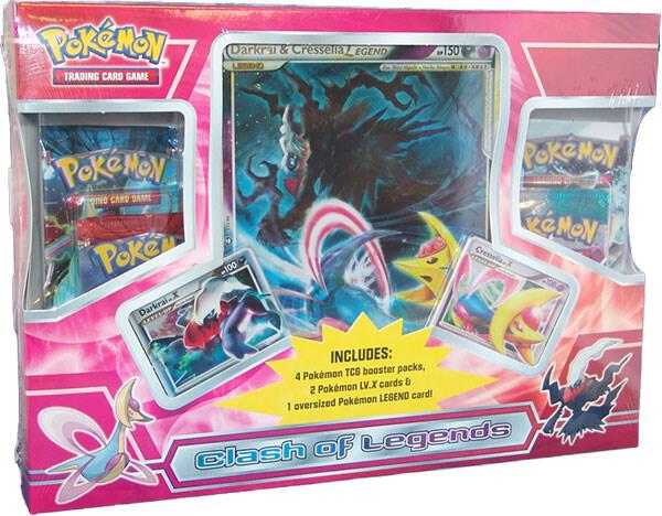 Clash of Legends Box - Darkrai & Cresselia Legend sealed Pokémon TCG product