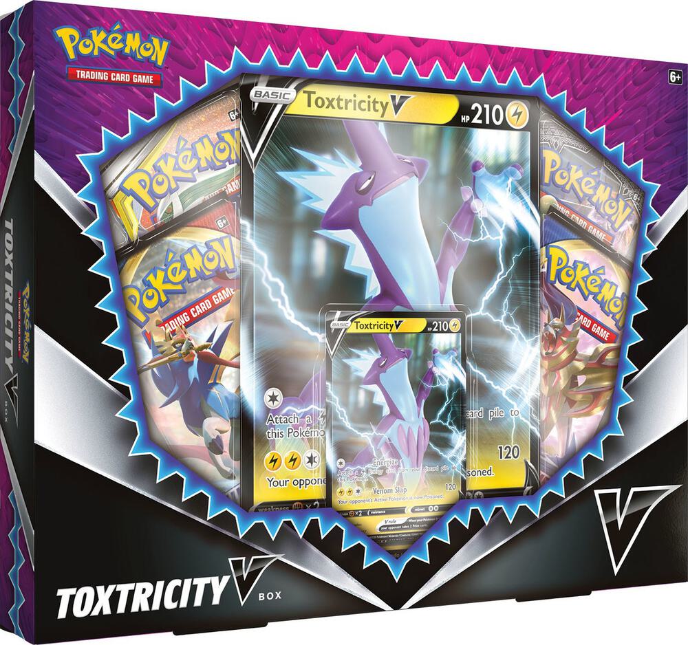 Toxtricity V Box sealed Pokémon TCG product